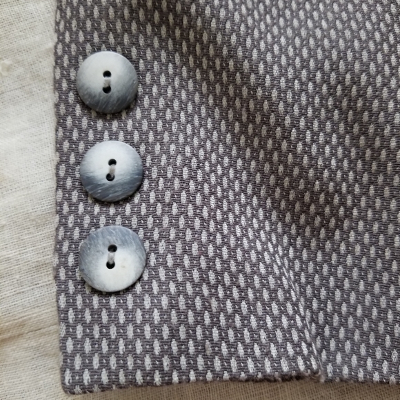 Pre-owned vintage OSCAR fashionable blazer dobby-weave jacket, Size 8. - Picture 10 of 12